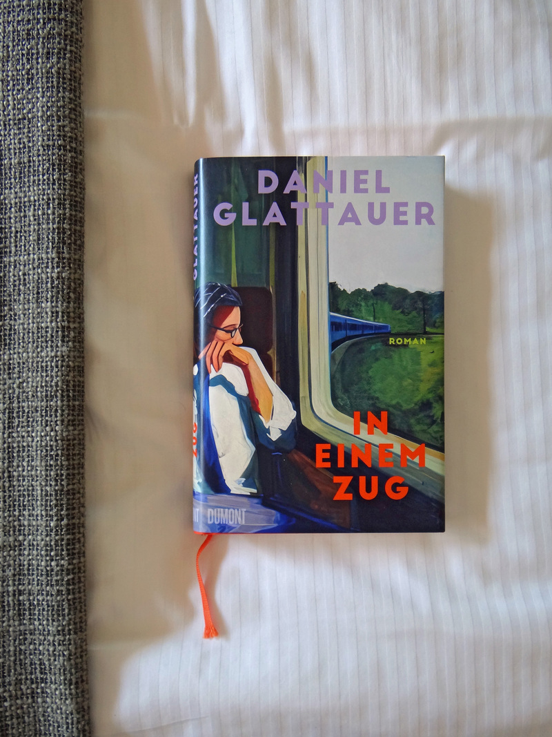 Das Buch In einem Zug von Daniel Glattauer
